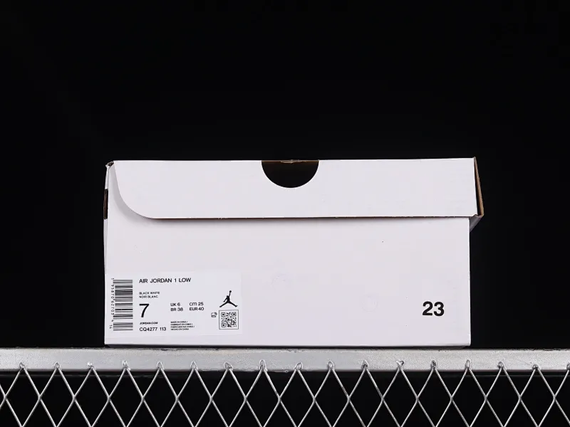 All categories Air Jordan Jordan series basketball shoes Air Jordan 1 Low Air Jordan 1 Low AJ1 Joe 1 new black and white panda low-top cultural sneakers CQ4277-113